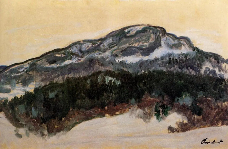 ภูเขาโคลซาสในนอร์เวย์ - Claude Monet