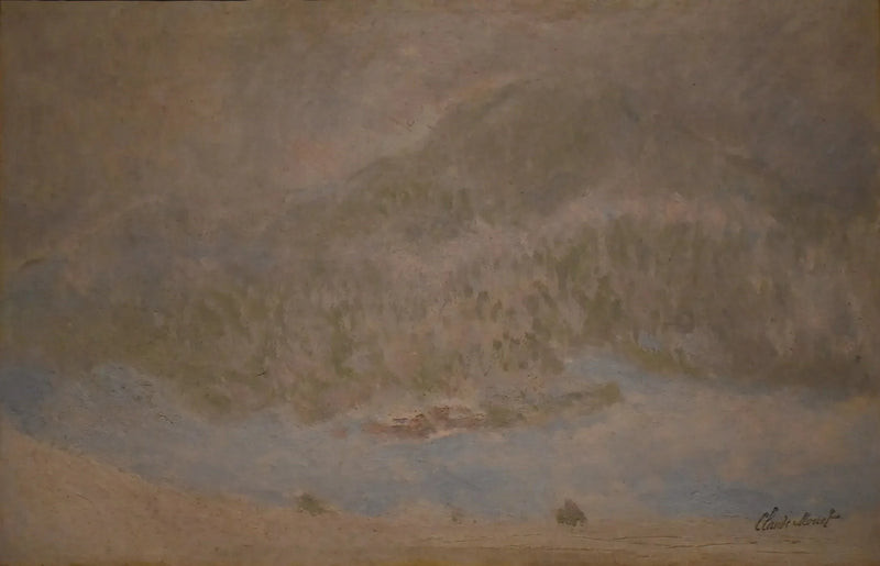 ภูเขาโคลซาส, นอร์เวย์ (พายุหิมะ) - Claude Monet