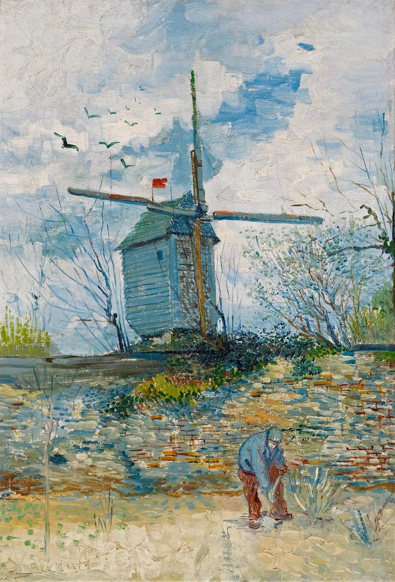 โรงสีแห่งกาแล็ตต์ - Vincent van Gogh