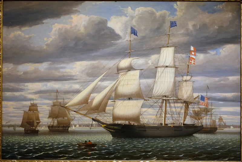 เรือ Southern Cross ในท่าเรือบอสตัน, 1851 - Fitz Henry Lane
