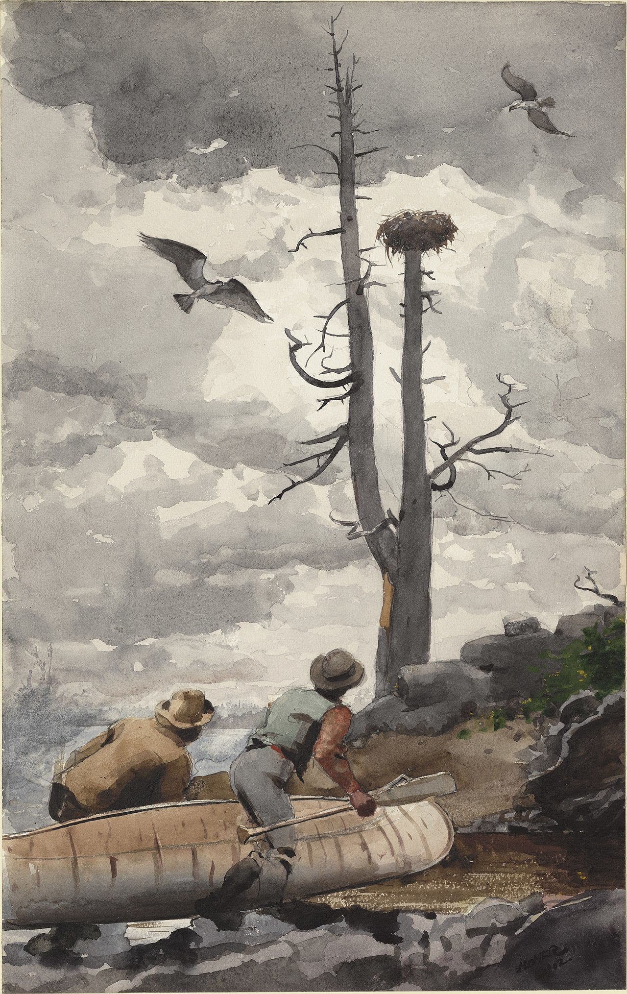 Le Nid d'Aigle - Winslow Homer