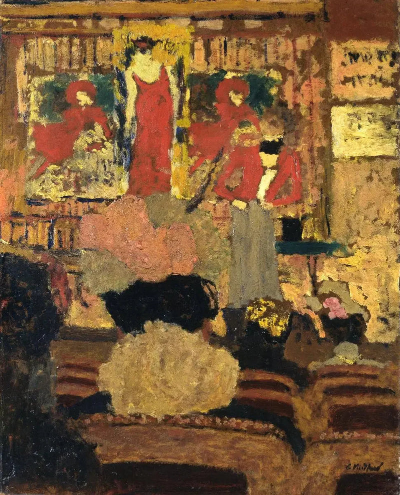 หมายเลขของนักมายากล - Édouard Vuillard