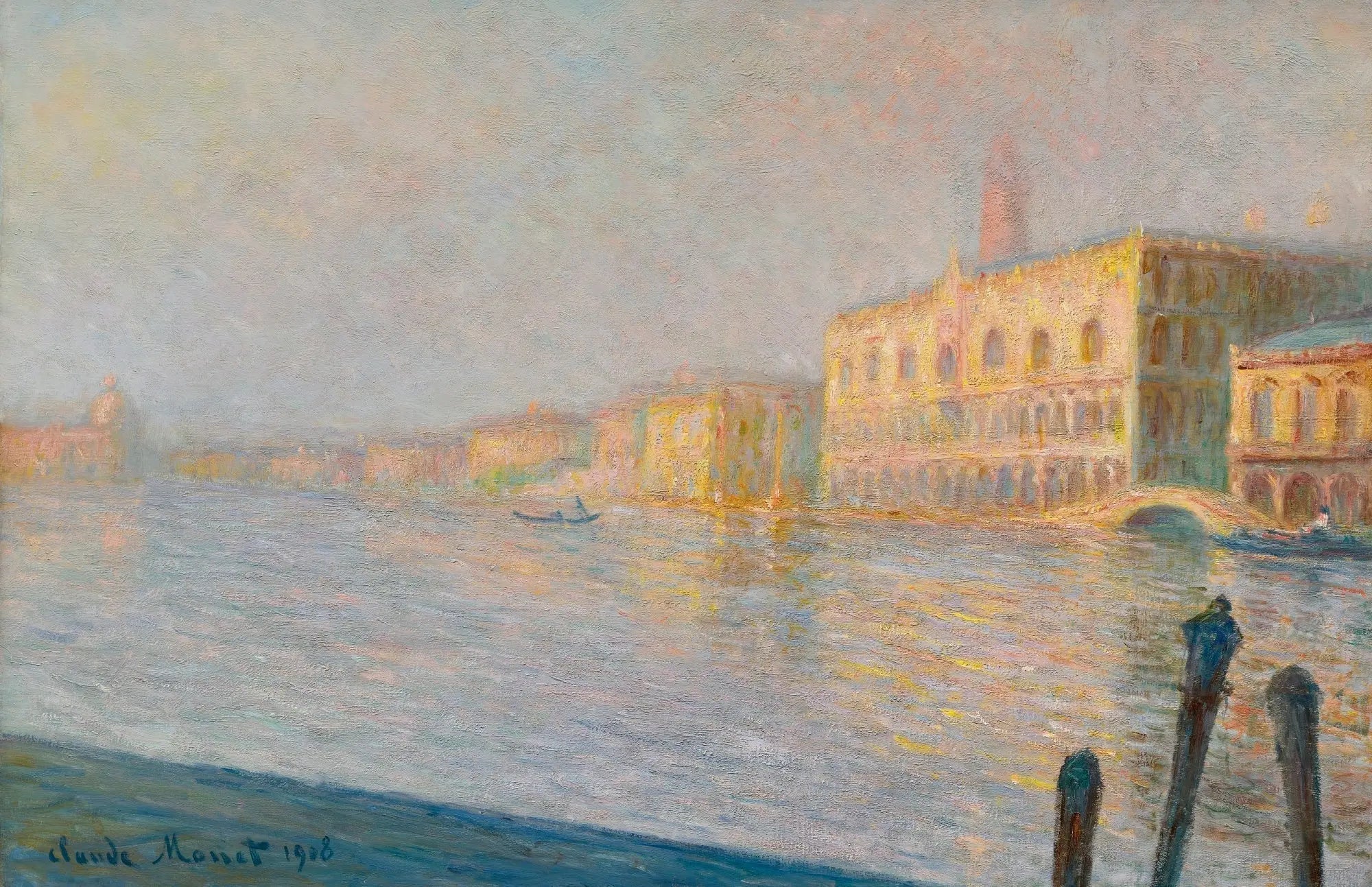 Le Palais Ducal - Claude Monet image 1 reproduction de peinture à l’huile
