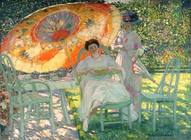 ร่มสนาม - Frederick Carl Frieseke