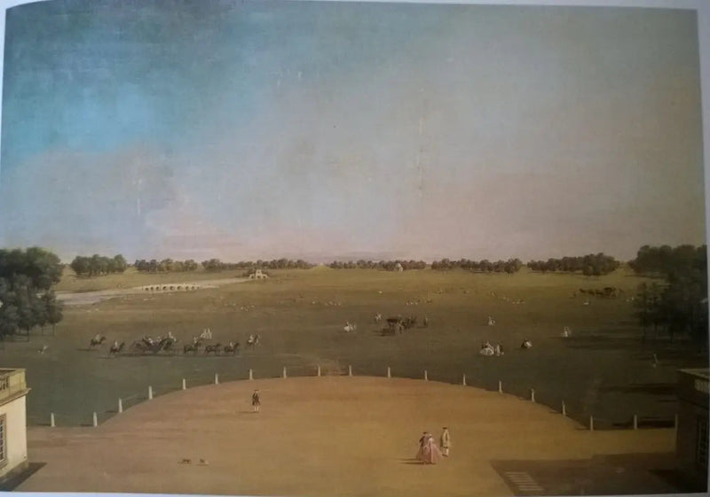 อุทยานแบดมินตันตั้งแต่ Badminton House - Canaletto