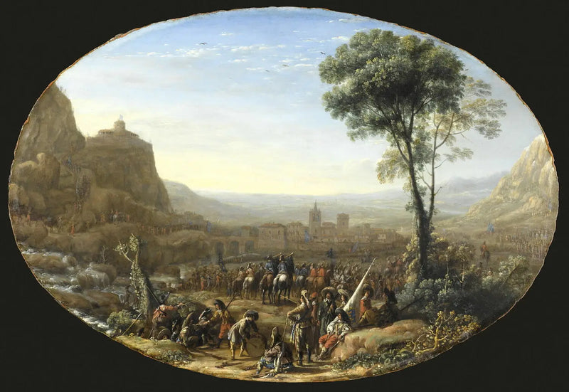 Le Pas de Suse forcé par Louis XIII - Claude Lorrain
ทางผ่านซูซี่บังคับโดยหลุยส์ที่ 13 - โคลด ลอเรน