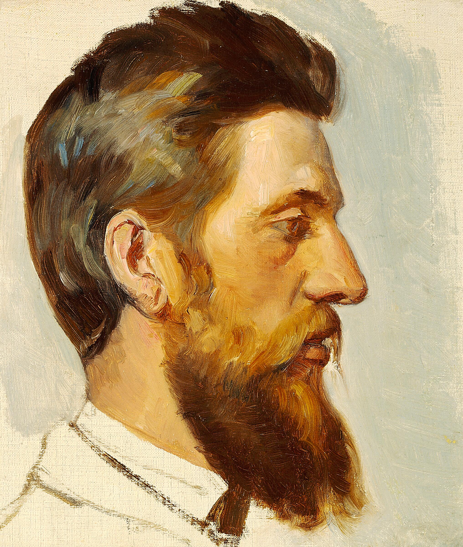 ชาวประมง Hans Martin แห่ง Skagen - Michael Peter Ancher