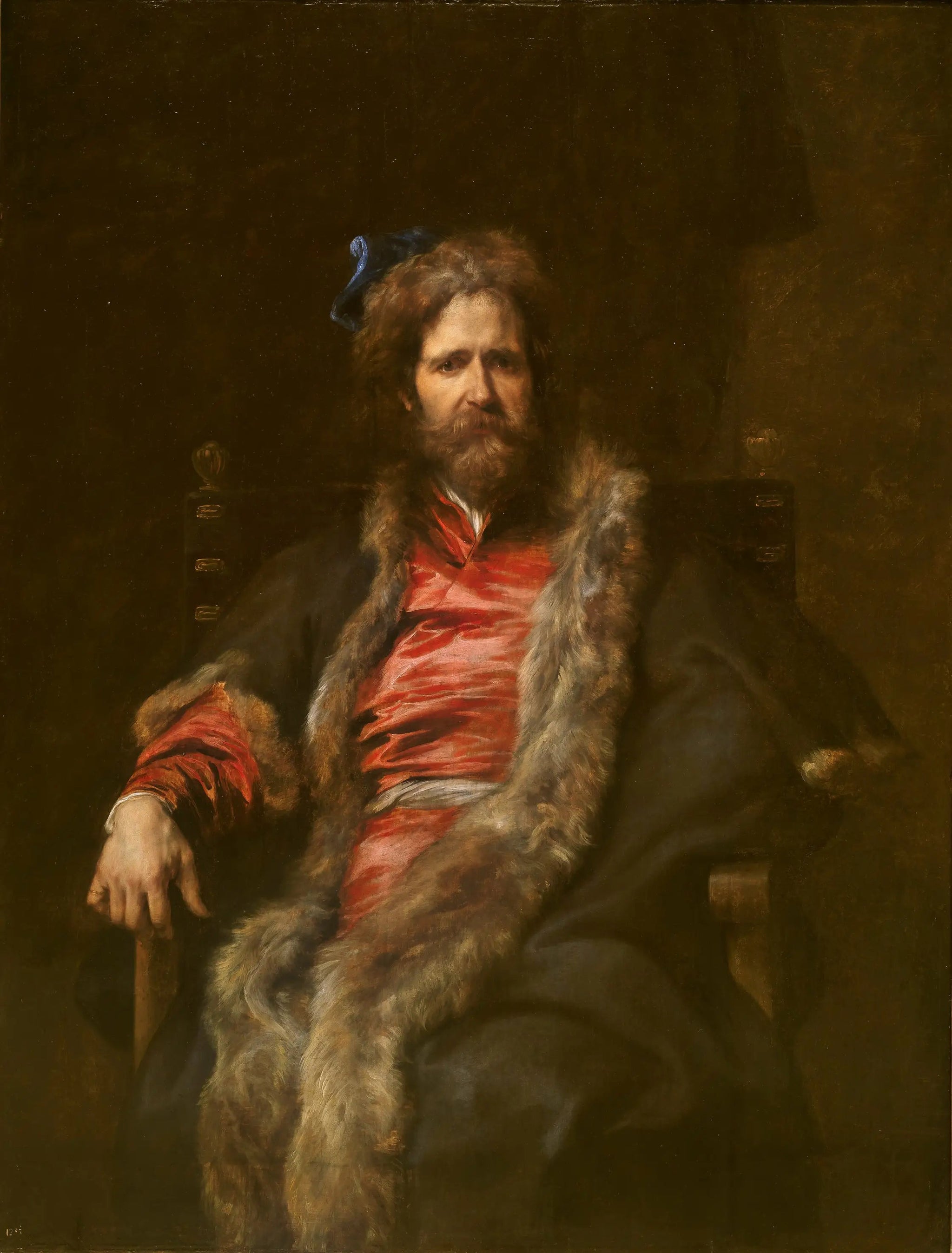Le peintre Martin Ryckaert - Antoine van Dyck image 1 reproduction de peinture à l’huile