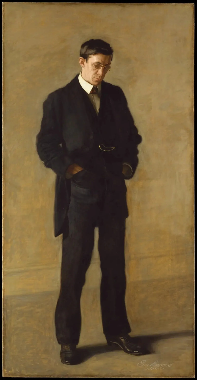 The Thinker: ภาพเหมือนของ Louis N. Kenton - Thomas Eakins