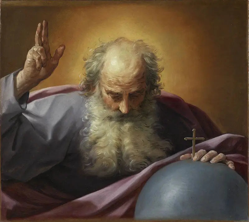 พระบิดาอันเป็นนิรันดร์ทรงอวยพรโลก - Guido Reni