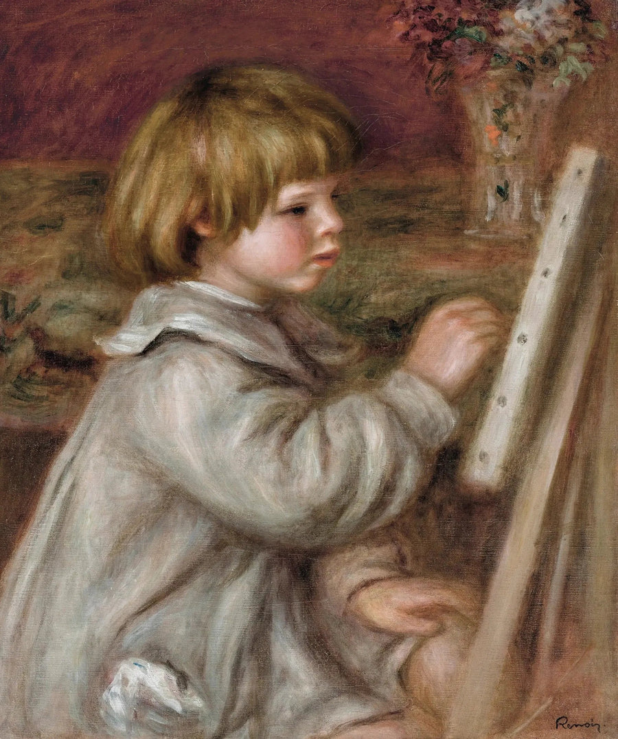 จิตรกรน้อย (Claude Renoir) - Pierre-Auguste Renoir