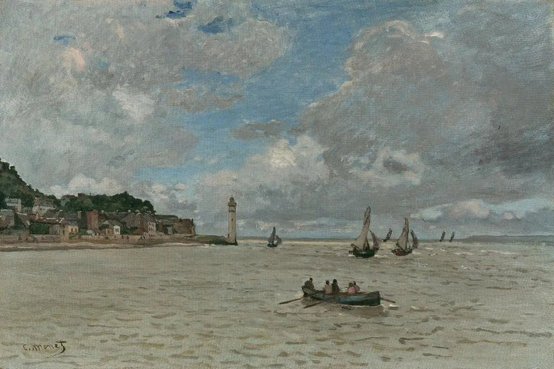ประภาคารฮงเฟลอร์ - Claude Monet