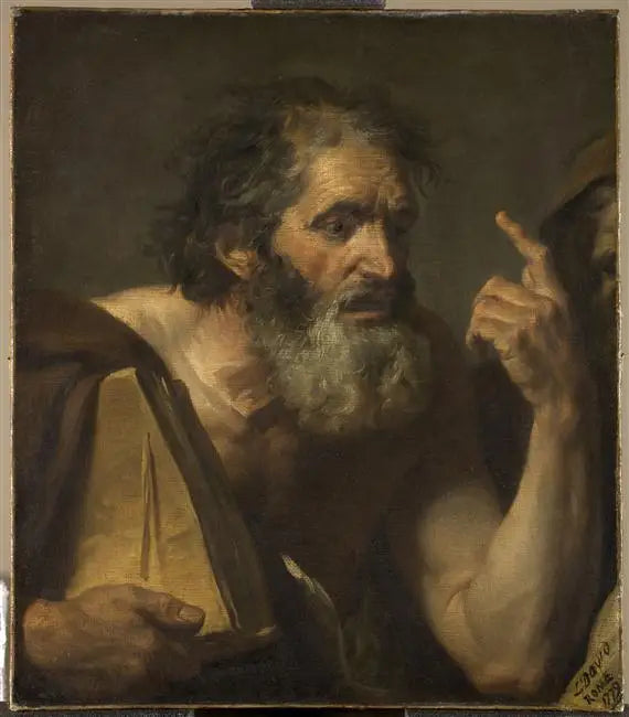 นักปรัชญา - Jacques-Louis David