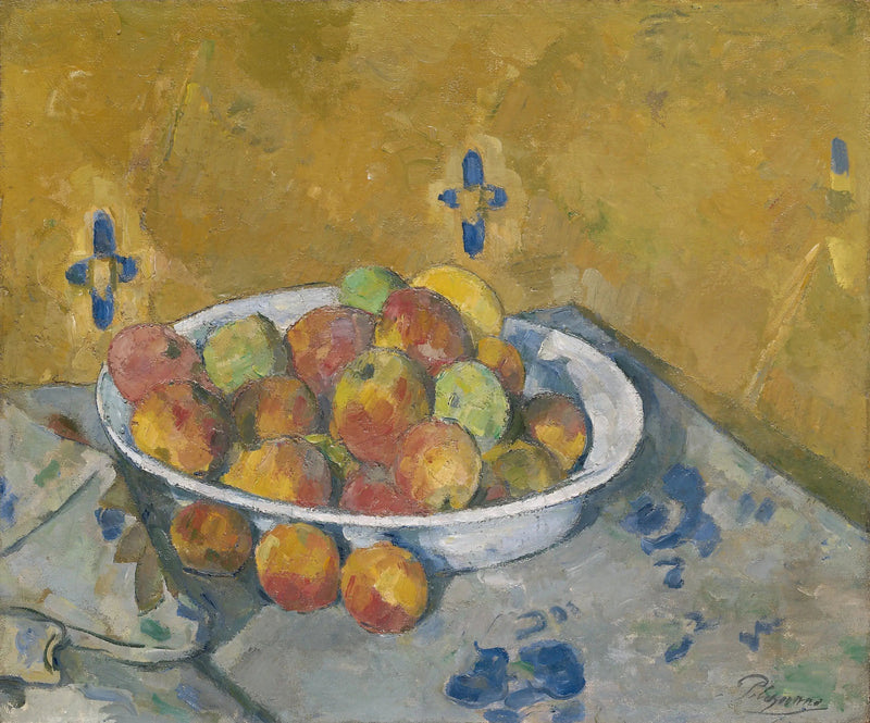จานแอปเปิ้ล - Paul Cézanne