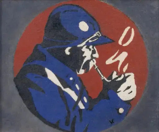 Le Poilu - Félix Vallotton image 1 tableau peint à l’huile sur toile