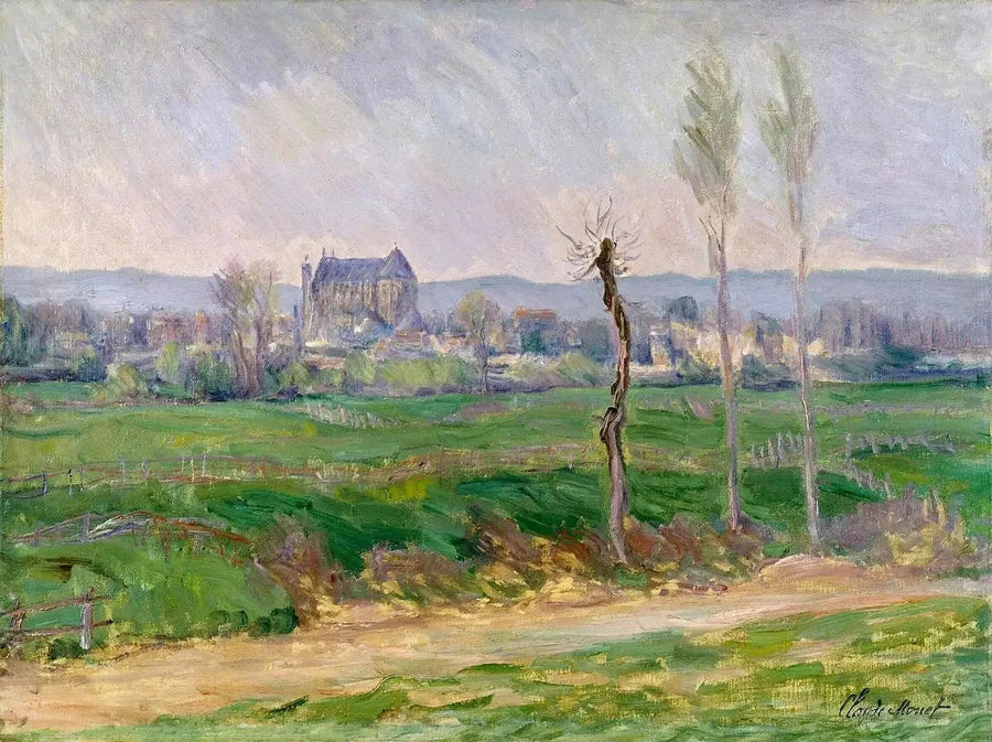 มุมมองของเวอร์นอน - Claude Monet
