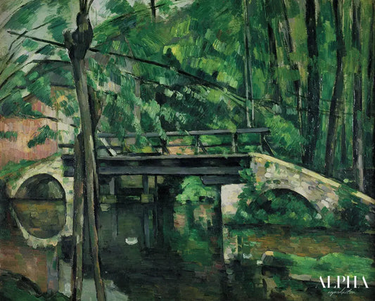 Le pont à Maincy - Paul Cézanne - Reproductions de tableaux et peintures haut de gamme