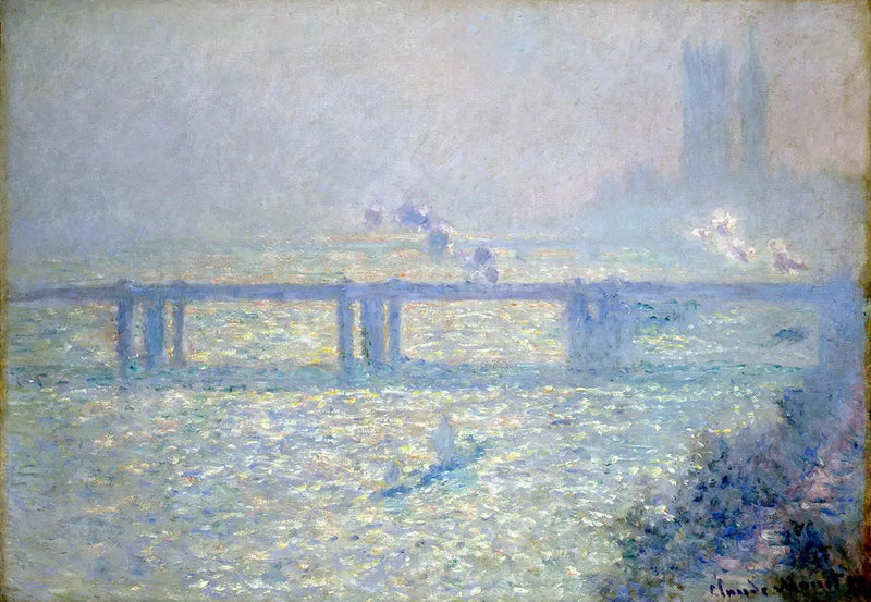สะพานชาริงครอส - Claude Monet