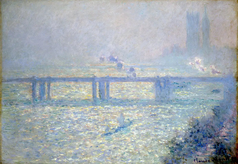 สะพานชาริงครอส - Claude Monet