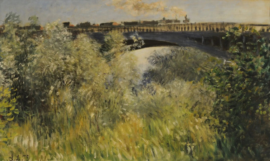 สะพานชาโต - Claude Monet