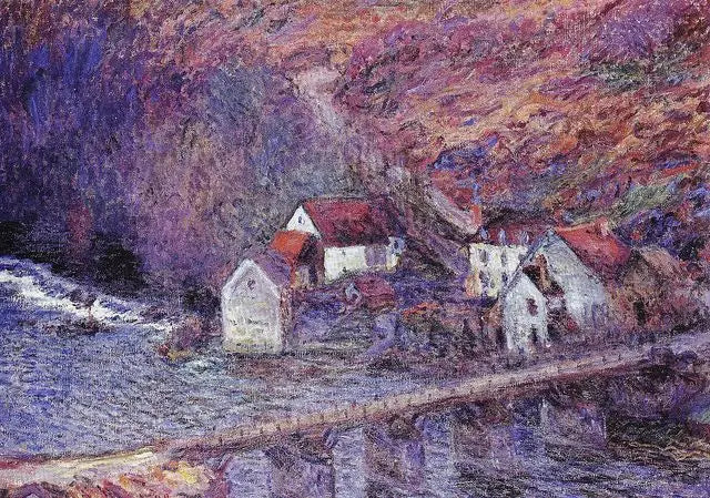 สะพานแวร์วี - Claude Monet