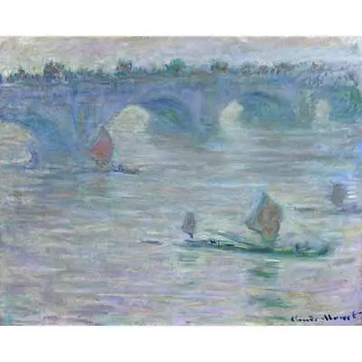 สะพานวอเตอร์ลู - Claude Monet