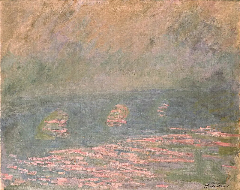 สะพานวอเตอร์ลู - Claude Monet