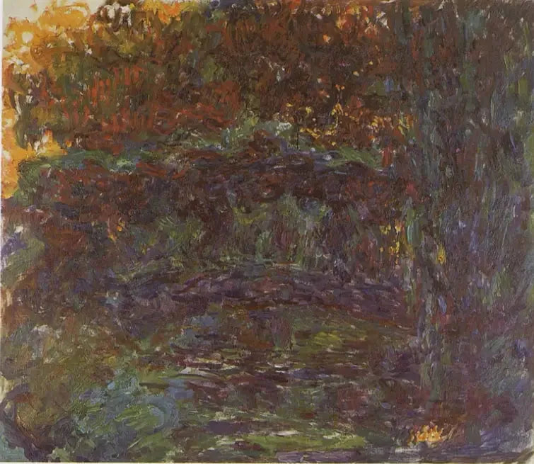 สะพานญี่ปุ่น - Claude Monet