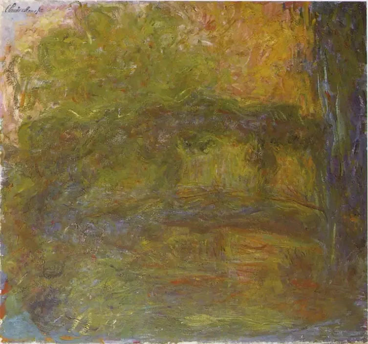 สะพานญี่ปุ่น - Claude Monet