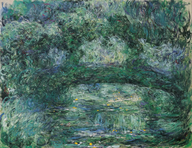 สะพานญี่ปุ่น - Claude Monet