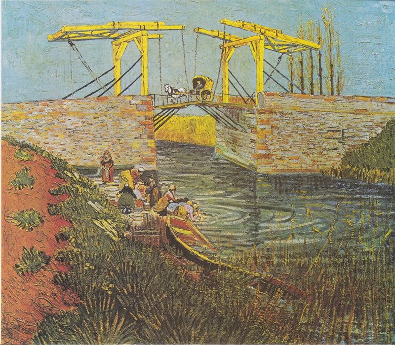 สะพานลองกลัวส์ที่อาร์ลส์ - Vincent van Gogh
