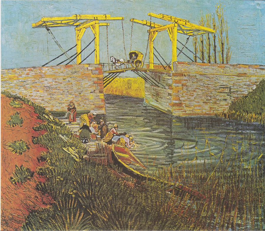 สะพานลองกลัวส์ที่อาร์ลส์ - Vincent van Gogh