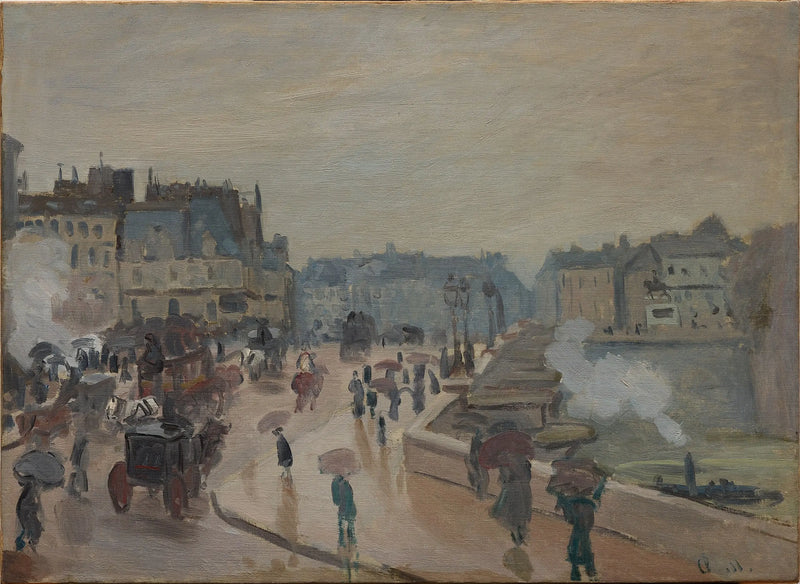 สะพานนูฟ - Claude Monet