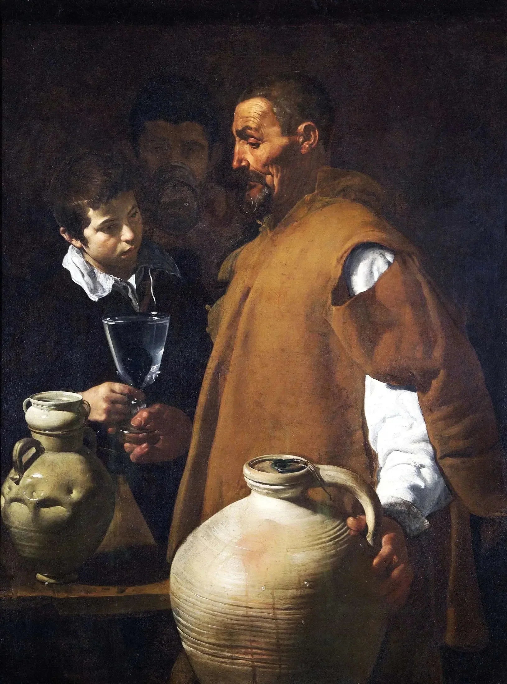Le Porteur d'eau de Séville - Diego Velázquez image 1 reproduction artisanale de tableau