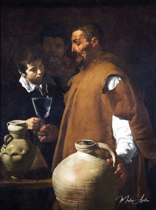 Le porteur d'eau de Séville - Diego Velázquez - Reproductions de tableaux et peintures haut de gamme