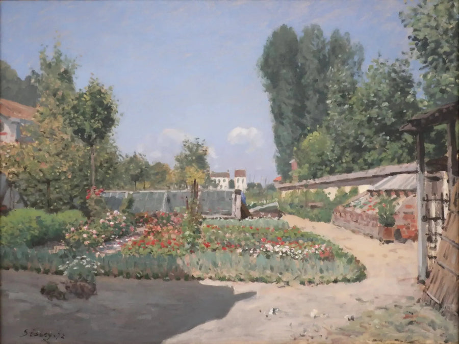สวนผัก (Le Potager) - อัลเฟรด ซิสลีย์