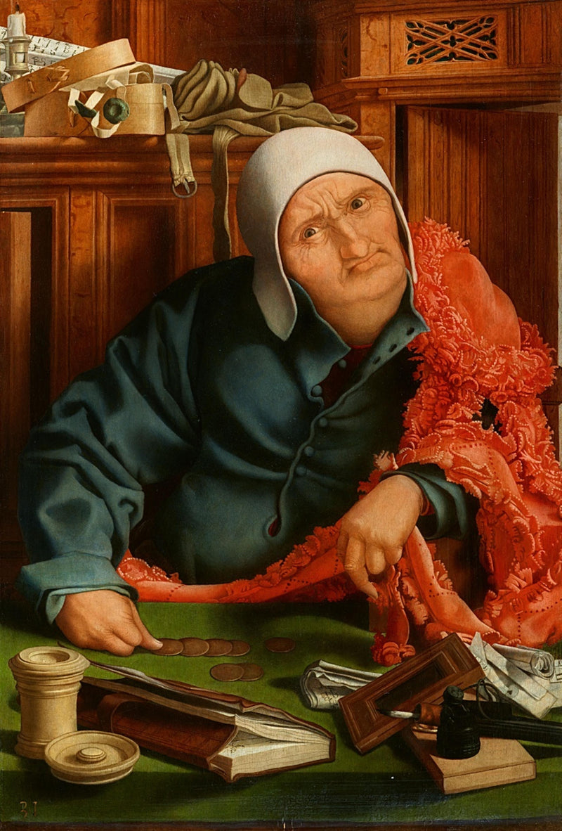 ผู้ให้กู้เงิน - Marinus van Reymerswale