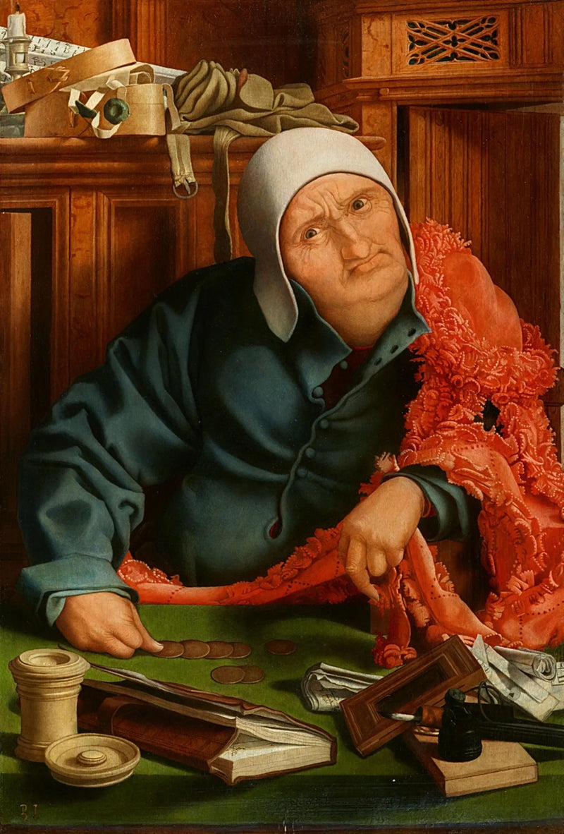 ผู้ให้กู้เงิน - Marinus van Reymerswale