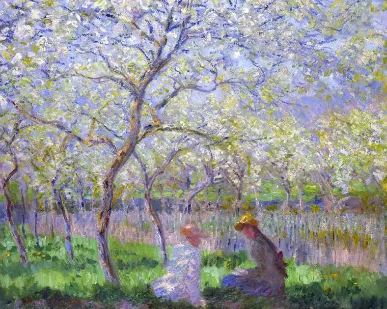 ฤดูใบไม้ผลิ - Claude Monet