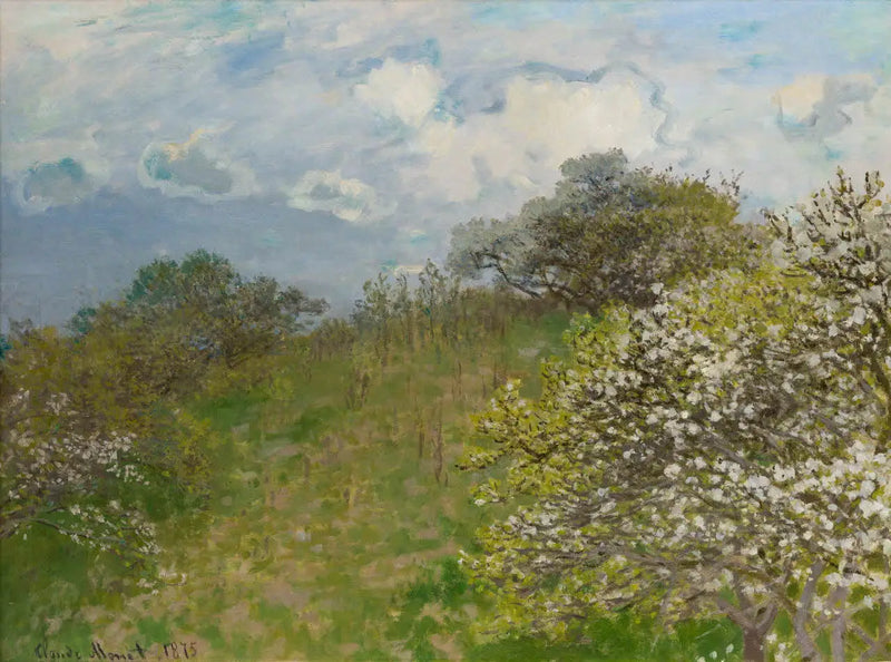 ฤดูใบไม้ผลิ - Claude Monet