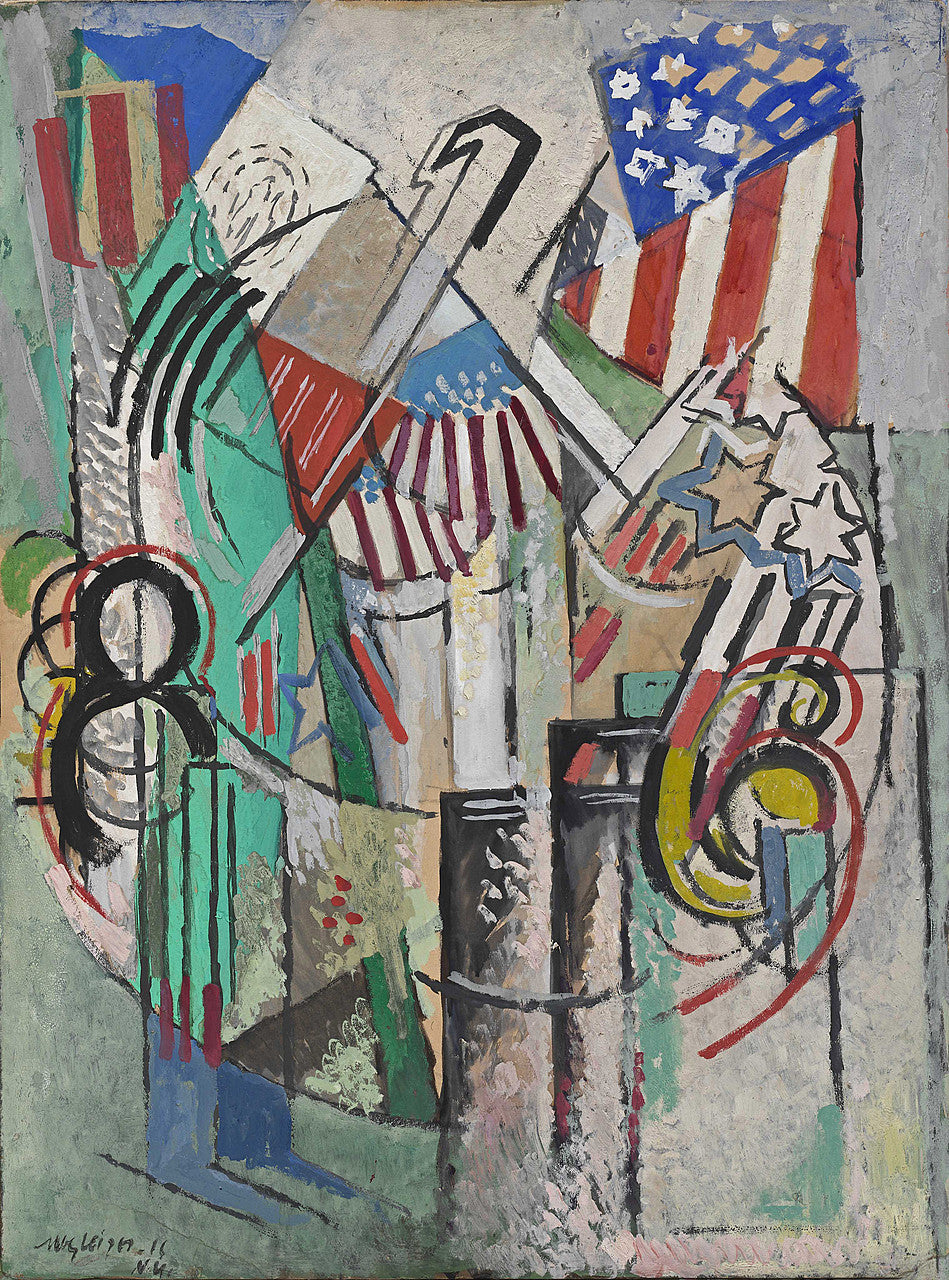 ราคาของภาพวาด "Astor (Les Drapeaux)" - Albert Gleizes