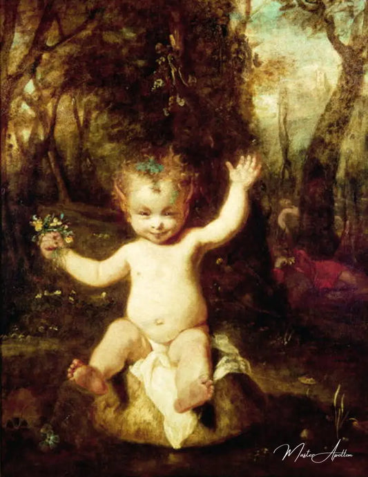 Le Puck - Joshua Reynolds - Reproductions de tableaux et peintures haut de gamme