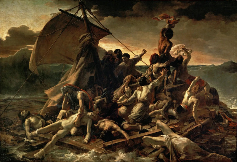 แพ Medusa - Théodore Géricault