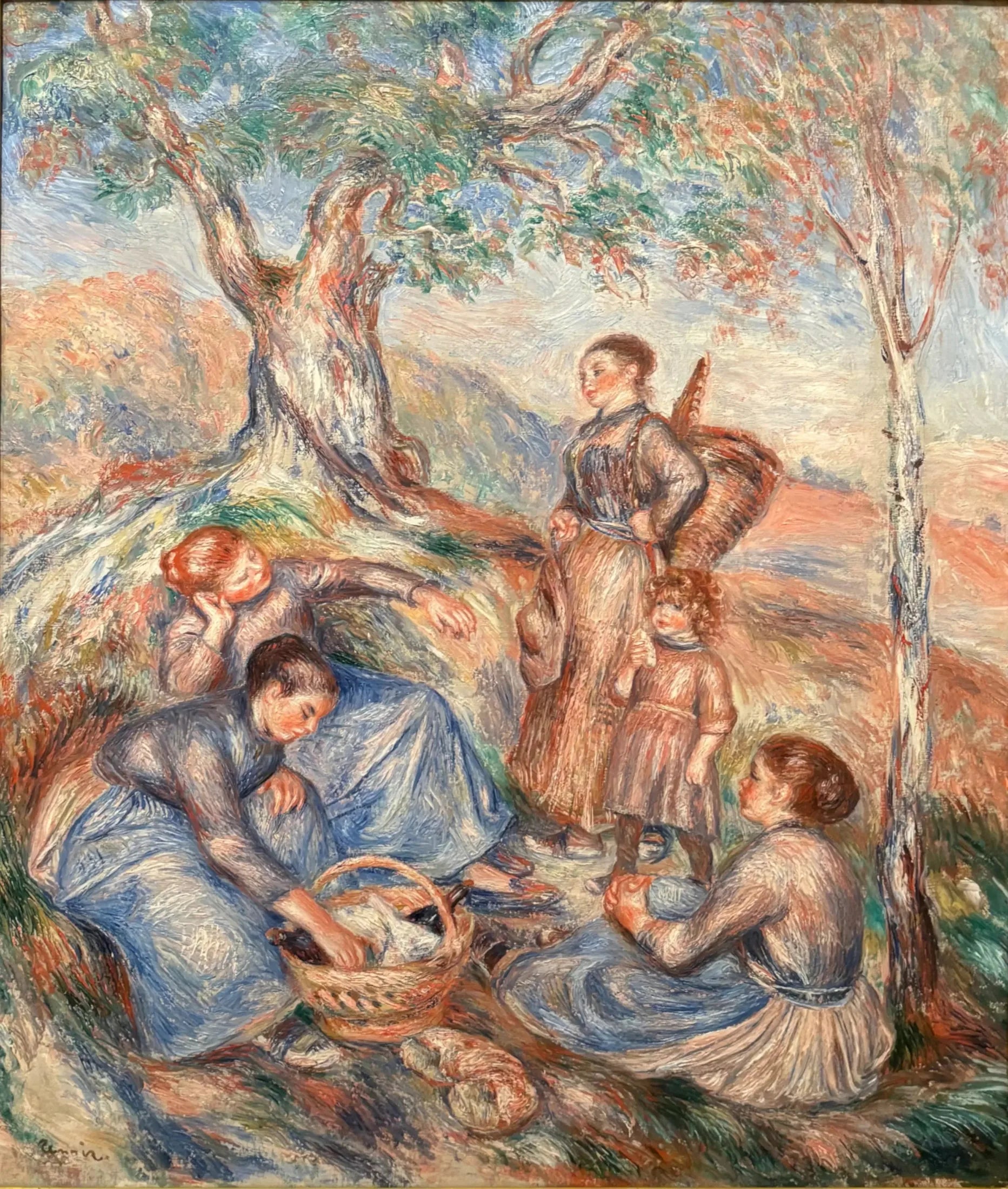 Le repas des vendangeurs - Pierre-Auguste Renoir image 1 tableau peint à l’huile sur toile