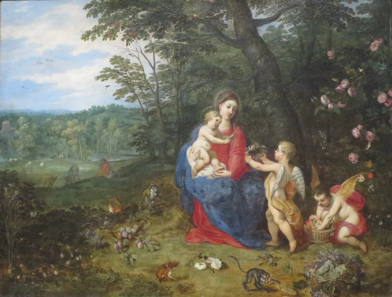 Le Repos pendant la fuite en Égypte - Jan Brueghel l'Ancien