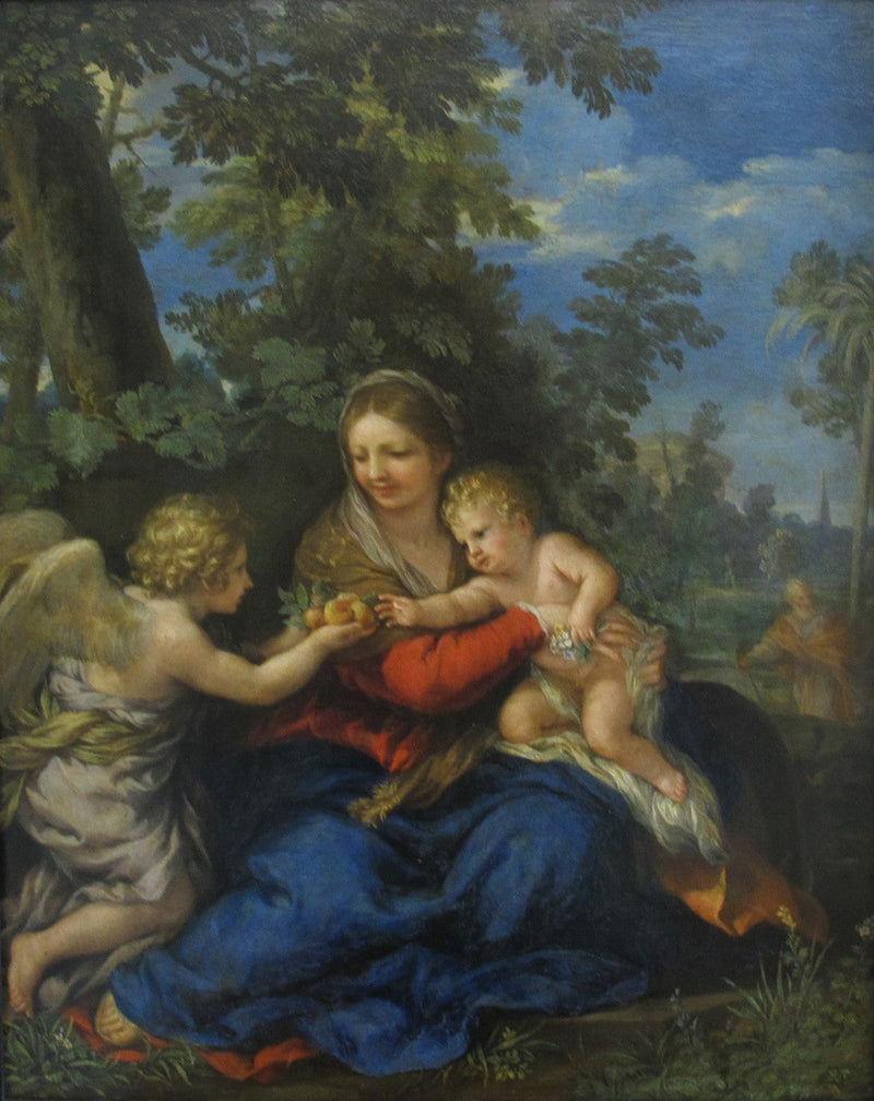 การพักผ่อนระหว่างการอพยพไปอียิปต์ - Pietro da Cortona