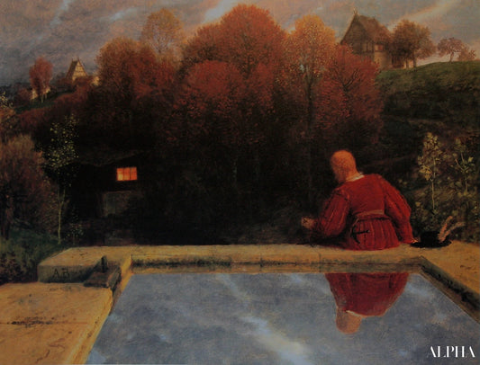 Le retour au pays - Arnold Böcklin - Reproductions de tableaux et peintures haut de gamme