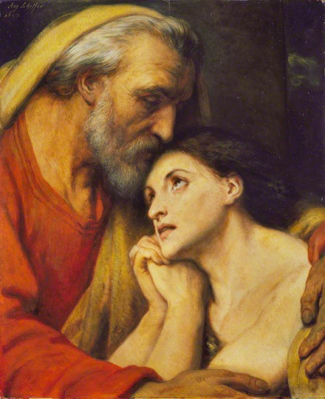 การกลับมาของบุตรชายที่ผิดหวัง - Ary Scheffer