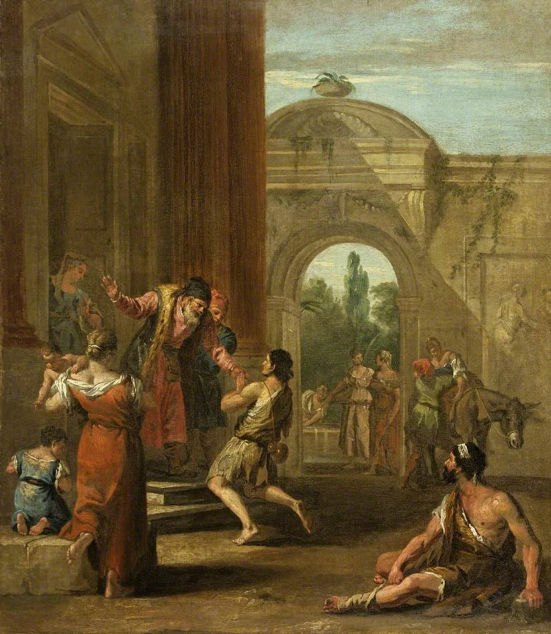 การกลับมาของบุตรชายที่ผิดหวัง - Sebastiano Ricci