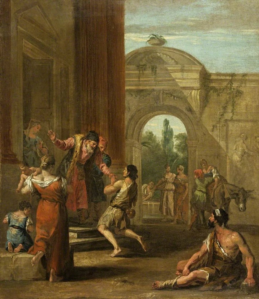 การกลับมาของบุตรชายที่ผิดหวัง - Sebastiano Ricci